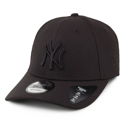New Era 9FORTY New York Yankees Baseball Cap - MLB Diamond Era - Black