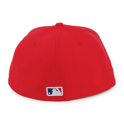 New Era 59FIFTY L.A. Dodgers Baseball Cap - MLB League Essential - Scarlet
