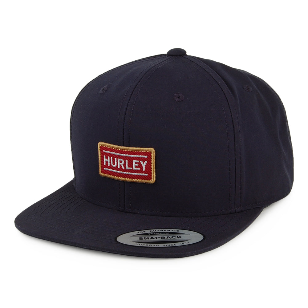 Hurley Hats The Local Snapback Cap - Navy Blue