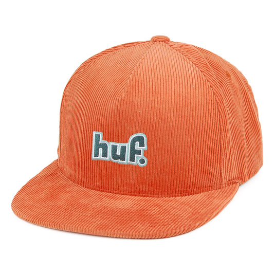 HUF 1993 Logo Snapback Cap - Burnt Orange