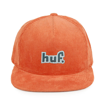 HUF 1993 Logo Snapback Cap - Burnt Orange