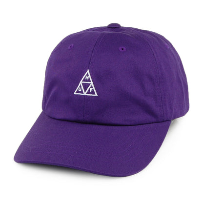 HUF Triple Triangle Curved Visor Baseball Cap - Purple