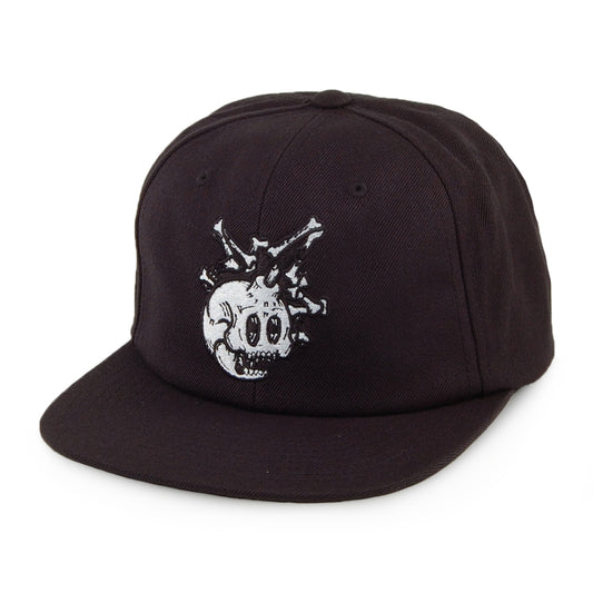 The Hundreds Bones Snapback Cap - Black
