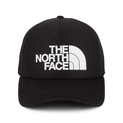 The North Face Hats TNF Logo Deep Fit Trucker Cap - Black