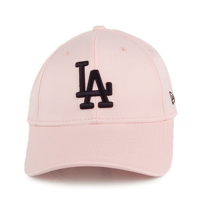 New Era Womens 9FORTY L.A. Dodgers Satin Baseball Cap - MLB - Pink-Black