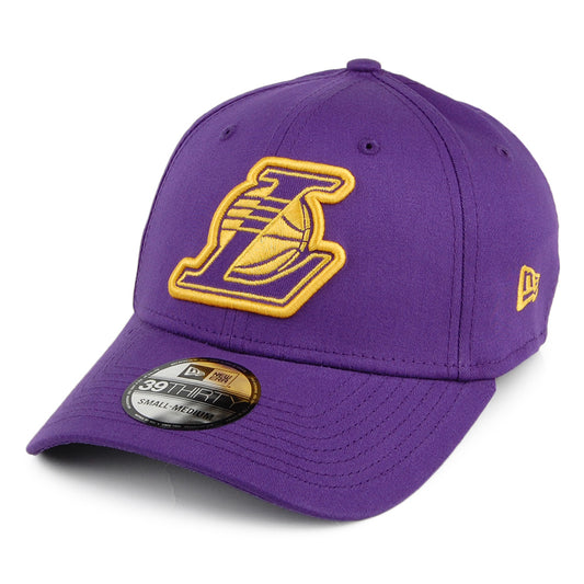 New Era 39THIRTY L.A. Lakers Baseball Cap - NBA - Purple