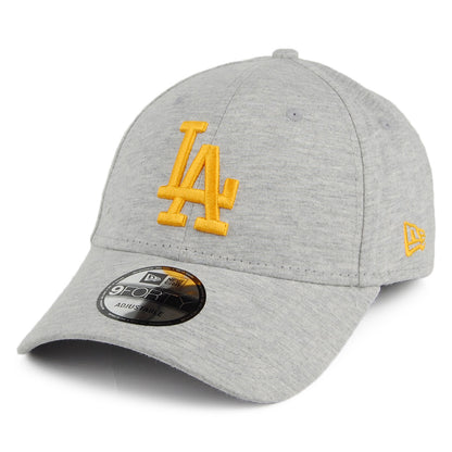New Era 9FORTY L.A. Dodgers Baseball Cap - MLB Jersey Essential - Grey-Yellow