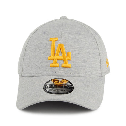 New Era 9FORTY L.A. Dodgers Baseball Cap - MLB Jersey Essential - Grey-Yellow
