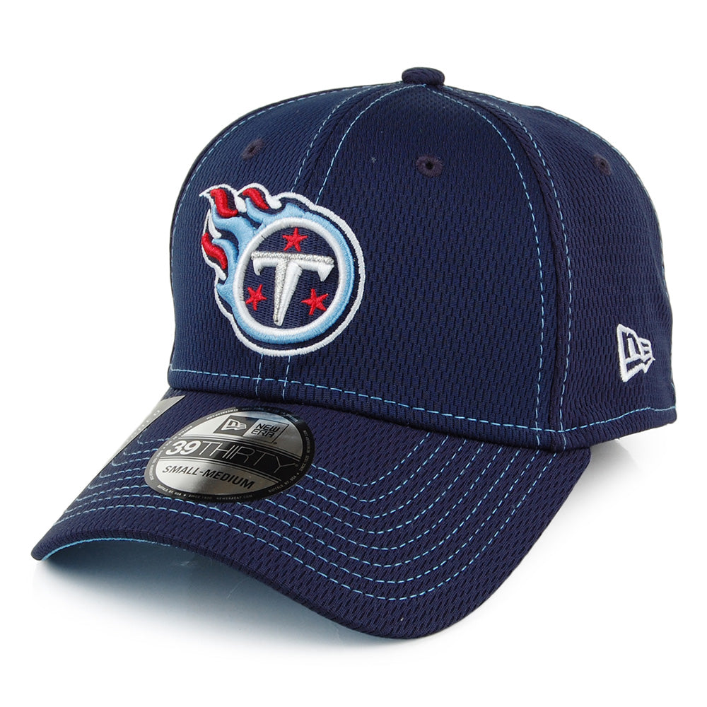 New Era 39THIRTY Tennessee Titans Baseball Cap NFL Onfield Road - Blue