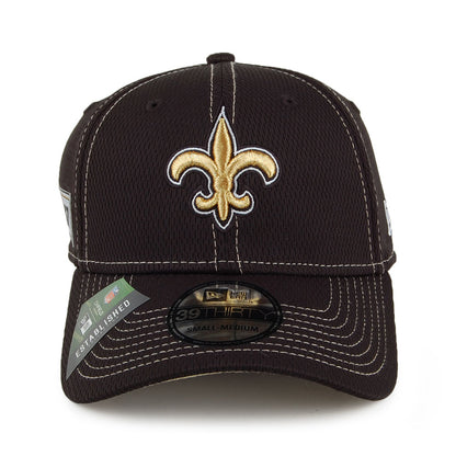 New Era 39THIRTY New Orleans Saints Baseball Cap - NFL Onfield Road - Black