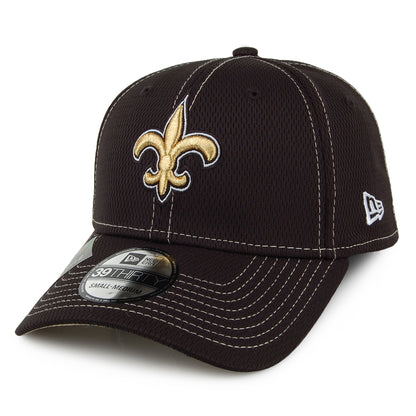 New Era 39THIRTY New Orleans Saints Baseball Cap - NFL Onfield Road - Black