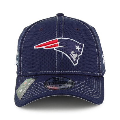 New Era 39THIRTY New England Patriots Baseball Cap - NFL Onfield Road - Navy Blue