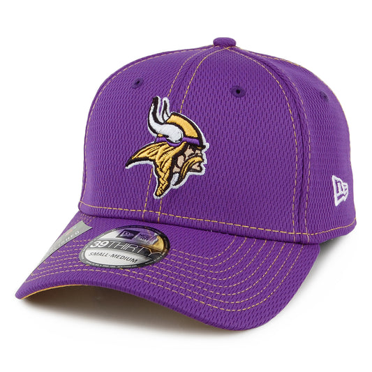 New Era 39THIRTY Minnesota Vikings Baseball Cap - NFL Onfield Road - Purple