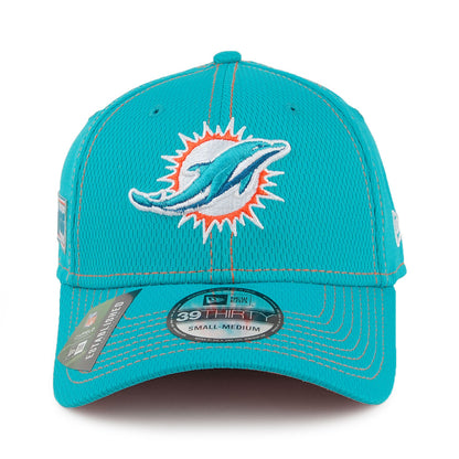 New Era 39THIRTY Miami Dolphins Baseball Cap - NFL Onfield Road - Teal