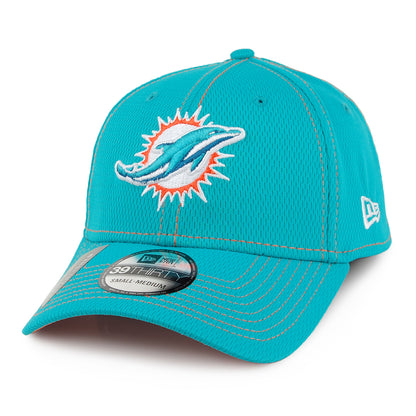 New Era 39THIRTY Miami Dolphins Baseball Cap - NFL Onfield Road - Teal