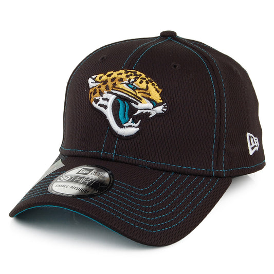 New Era 39THIRTY Jacksonville Jaguars Baseball Cap - NFL Onfield Road - Black
