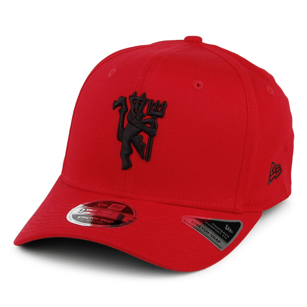 New Era 9FIFTY Manchester United Snapback Cap - Stretch Snap - Scarlet
