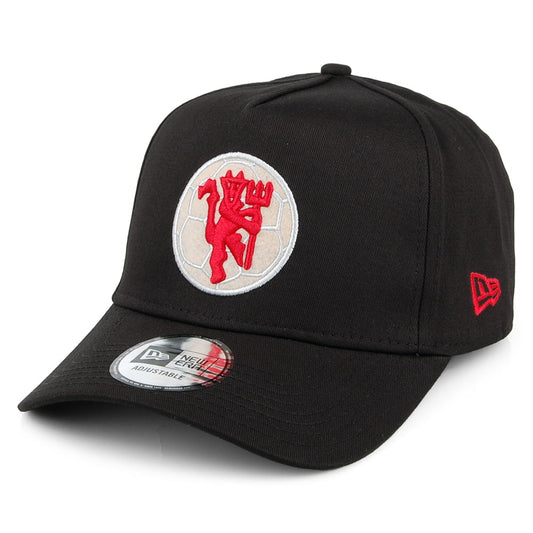 New Era 9FORTY Manchester United A-Frame Snapback Cap - Black