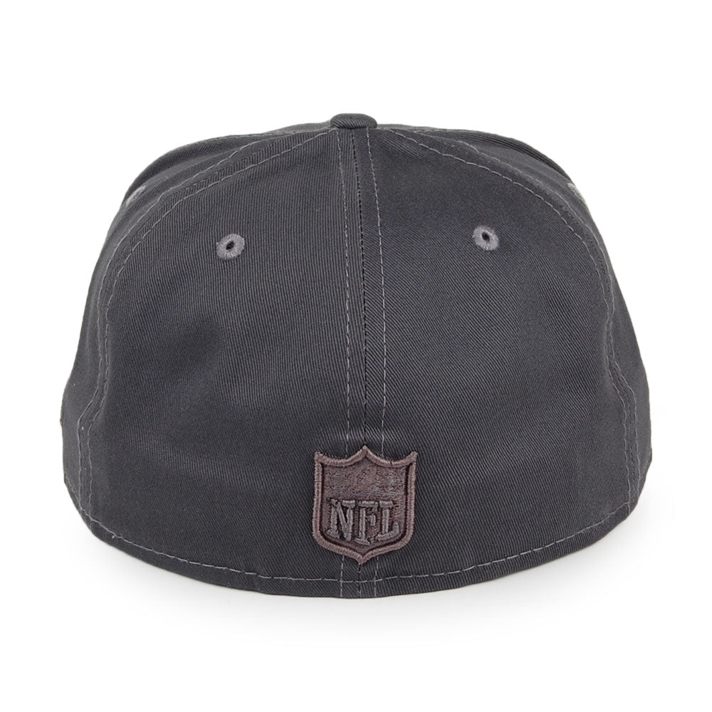 New Era 59FIFTY Las Vegas Raiders Baseball Cap - NFL Team Tonal - Dark Grey