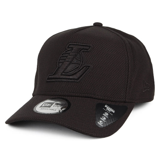 New Era L.A. Lakers A-Frame Baseball Cap - NBA Team Tonal - Black