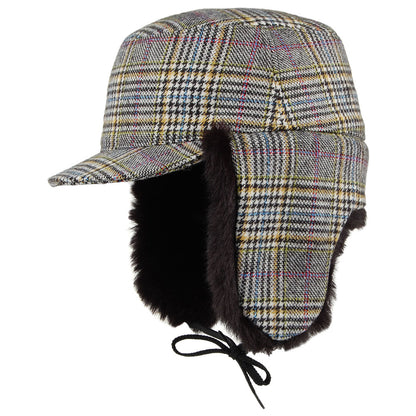 Crambes Hats Krusk Army Cap With Earflaps - Multi-Coloured