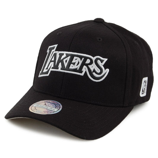 Mitchell & Ness L.A. Lakers Snapback Cap - Outline - Black