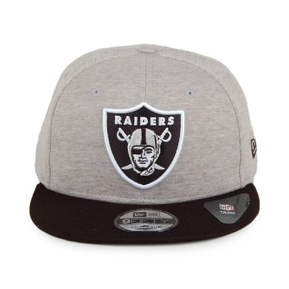 New Era 9FIFTY Oakland Raiders Snapback Cap - NFL Jersey Essential - Grey-Black