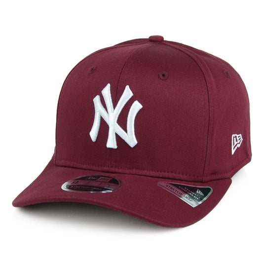 New Era 9FIFTY New York Yankees Snapback Cap - MLB Tonal Stretch - Maroon