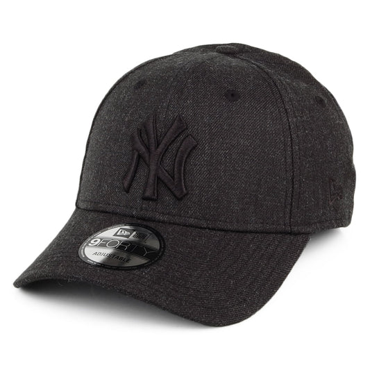 New Era 9FORTY New York Yankees Baseball Cap - MLB Winterized The League - Black