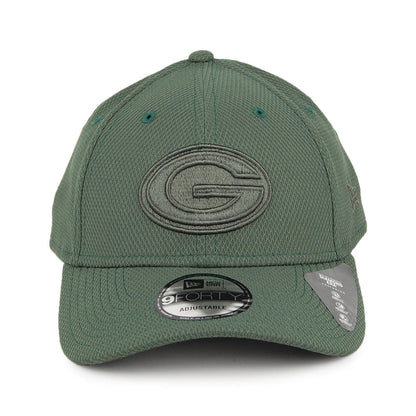 New Era 9FORTY Green Bay Packers Baseball Cap NFL Mono Team Colour - Green