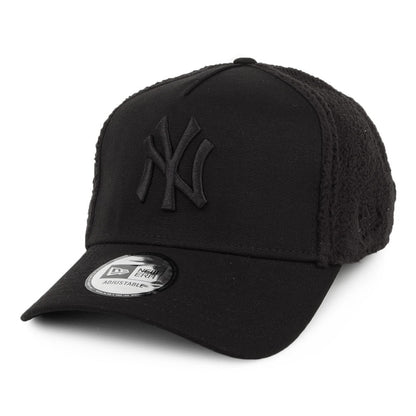 New Era New York Yankees Trucker Cap MLB Sherpa - Black