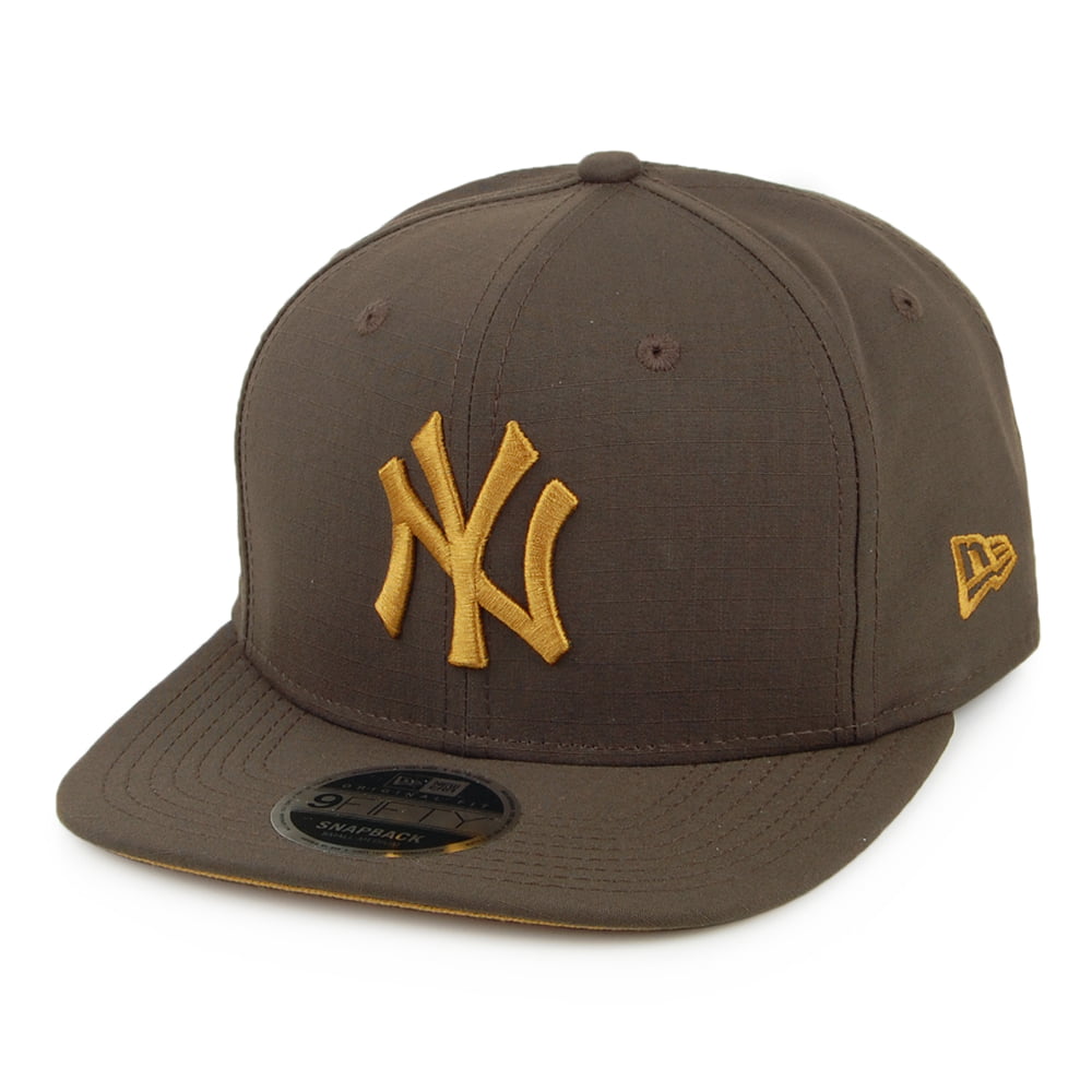 New Era 9FIFTY New York Yankees Snapback Cap - MLB Utility - Olive-Gold
