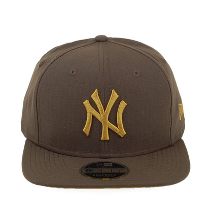 New Era 9FIFTY New York Yankees Snapback Cap - MLB Utility - Olive-Gold