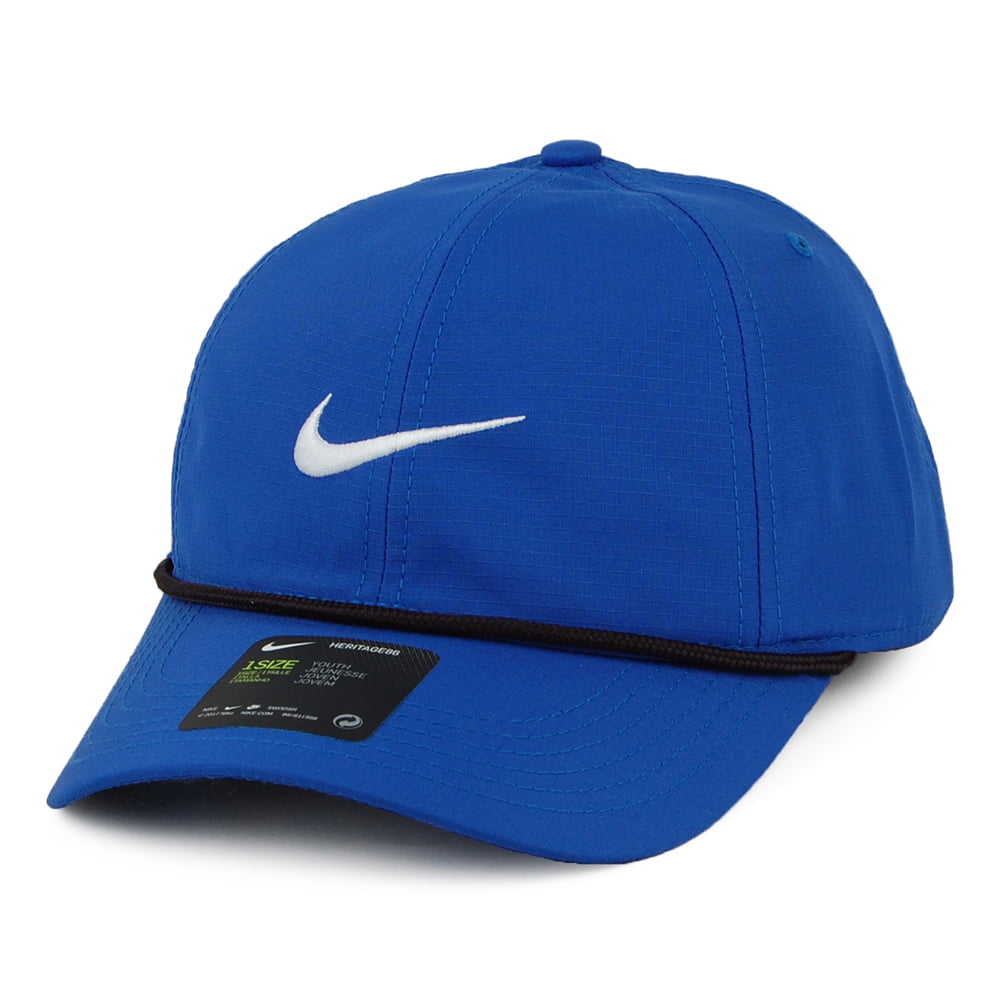 Nike Golf Hats Kids Heritage 86 Ripstop Baseball Cap - Royal Blue
