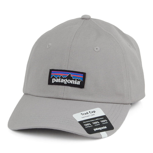 Patagonia Hats P-6 Label Trad Organic Cotton Baseball Cap - Grey