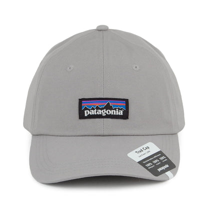 Patagonia Hats P-6 Label Trad Organic Cotton Baseball Cap - Grey