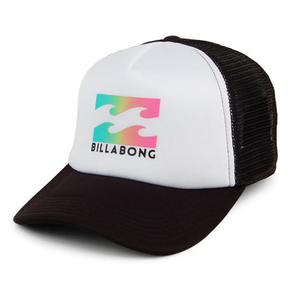 Billabong Hats Podium Trucker Cap - White-Black