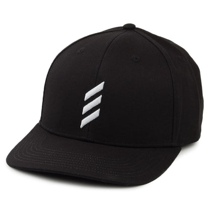 Adidas Hats Golf Bold Stripe Baseball Cap - Black