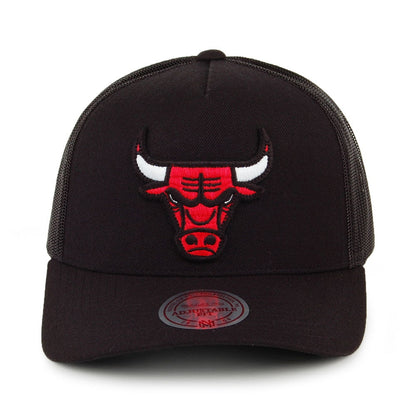 Mitchell & Ness Chicago Bulls Trucker Cap - Team Logo - Black