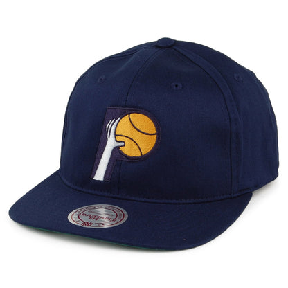 Mitchell & Ness Indiana Pacers Snapback Cap - Team Logo Deadstock - Navy Blue