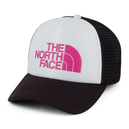 The North Face Hats TNF Logo Deep Fit Trucker Cap - Pink-White