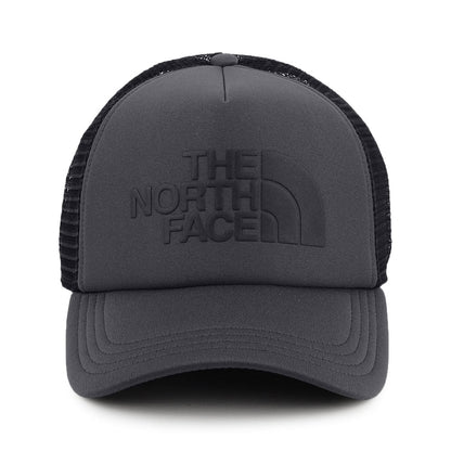 The North Face Hats TNF Logo Deep Fit Trucker Cap - Grey-Black