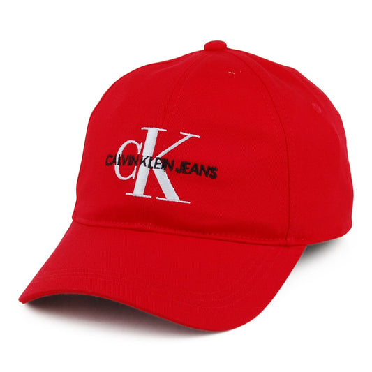 Calvin Klein Hats Jeans Monogram Baseball Cap - Red