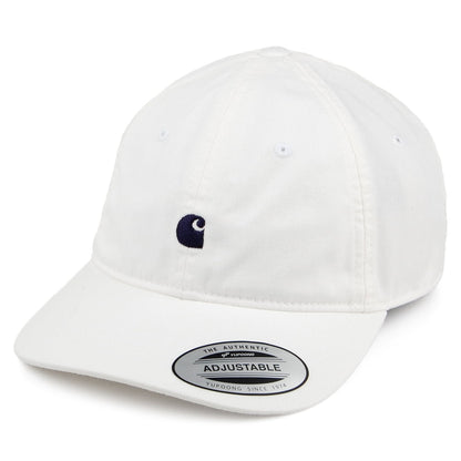 Carhartt WIP Hats Madison Logo Baseball Cap - White-Navy