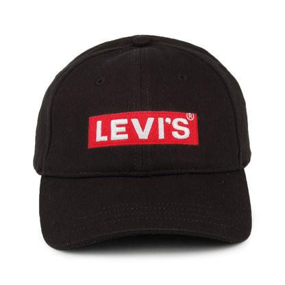Levi's Hats Box Tab Baseball Cap - Black