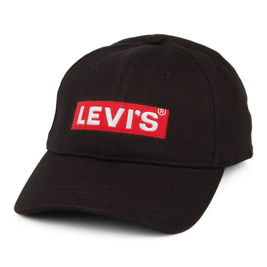Levi's Hats Box Tab Baseball Cap - Black