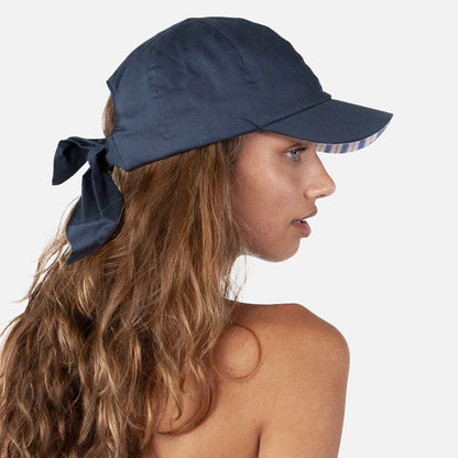 Barts Hats Wupper Cotton Sun Cap - Navy Blue