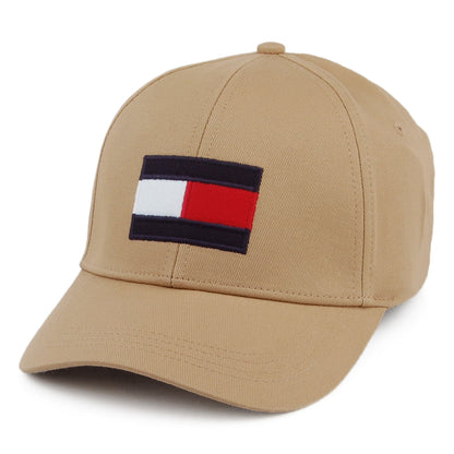 Tommy Hilfiger Hats Big Flag Baseball Cap - Khaki