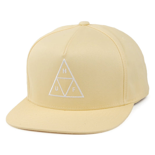HUF Triple Triangle Snapback Cap - Lemon