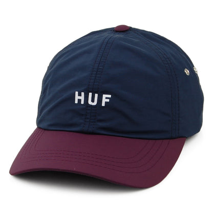 HUF Standard Contrast Curved Visor Baseball Cap - Navy Blue